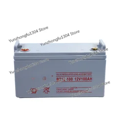 Rechargeable Storage Solar Deep cycle battery Longest Lifespan 12V 100Ah Lead Acid Battery Agm 12V100Ah  Bateria