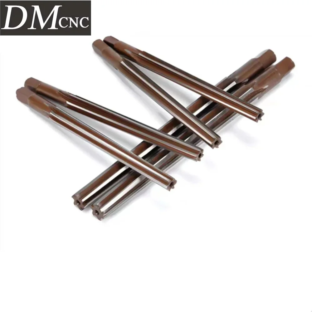 

Набор ручных конических разверток 1:50, 9CrSi, конические развертки с прямым хвостовиком высокой твердости, 3/4/5/6/8/10/12 мм, 7 шт.