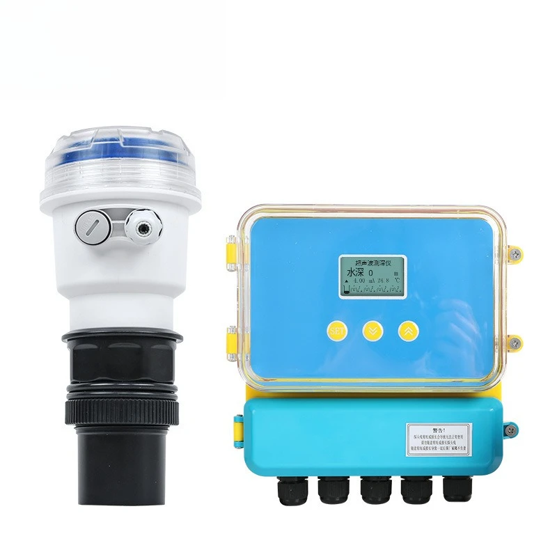 

Joint measurement ultrasonic water level gauge, high-precision anti-corrosion liquid level sensor 4-20mA ultrasonic level gauge