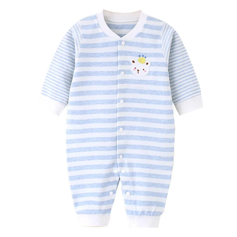

Infant Jumpsuit Spring and Autumn Baby Clothes Cotton Girl Boy Baby Underwear Newborn Pajamas One Piece Romper