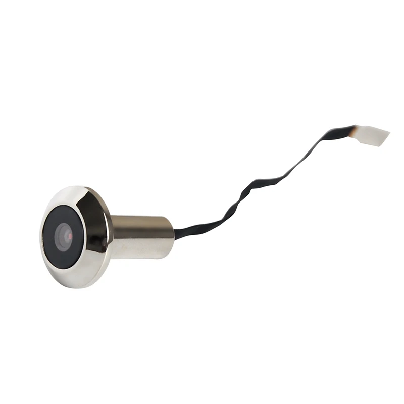 جرس باب ذكي جرس باب أمان ، كاميرا ثقب الباب ، عين القط الإلكترونية ، شاشة ملونة عالية الدقة TFT ، عرض الصوت ، منزل ساخن