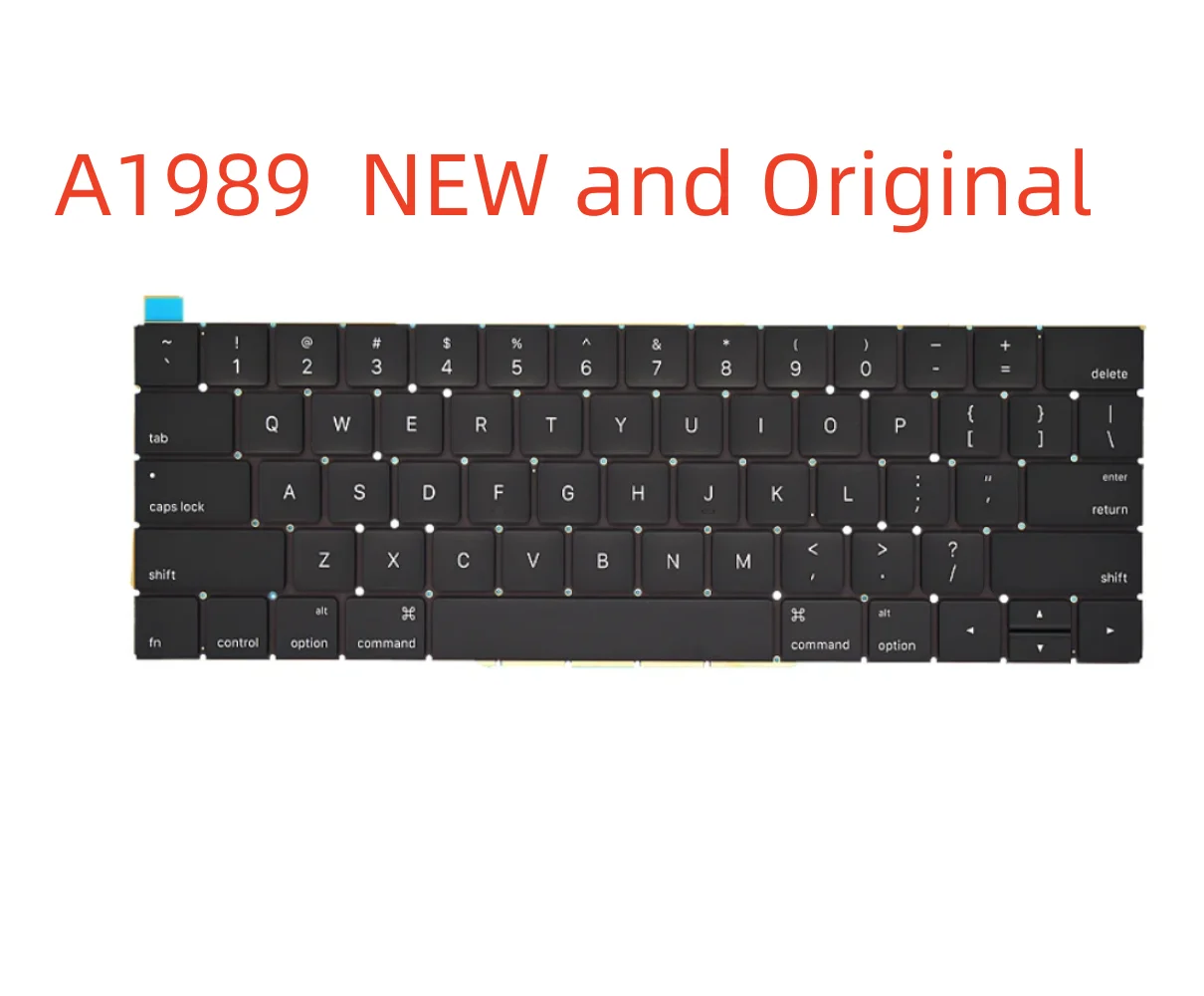 

New Original A1989 A1990 US Keyboard For Macbook Pro 13" 15" 2018 Laptop US Layout EMC3124 EMC3215