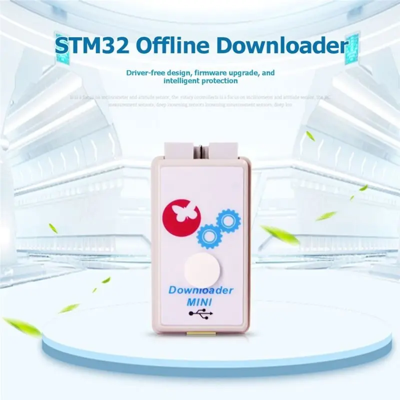 AU61-Burner Standalone Programmer STM32& GD32 Full Series Offline Downloader, Remote Encrypted Upgrade Functionality