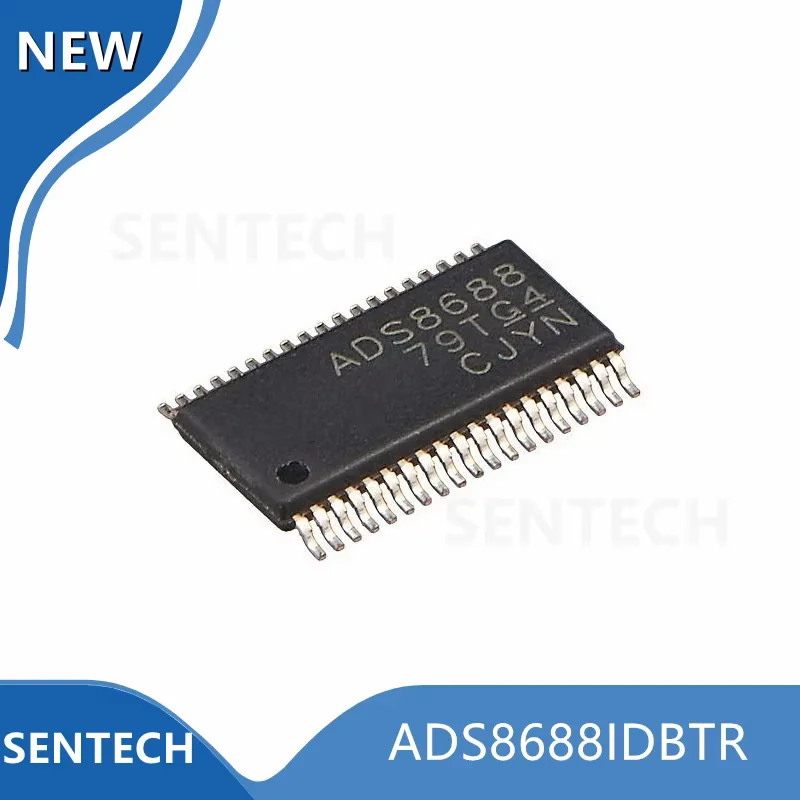 

2PCS 5PCS ADS8688IDBTR TSSOP-38 ADS8688IDBT TSSOP38 ADS8688I ADS8688 8688 A / D converter New and original