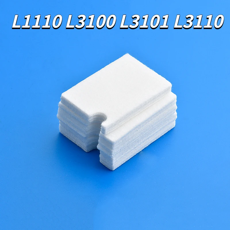 1set 1830528 1749772 Waste Ink Tank Pad Sponge Absorber for EPSON L1110 L3100 L3101 L3110 L3150 L3151 L3160 L5190 L3115 L3116