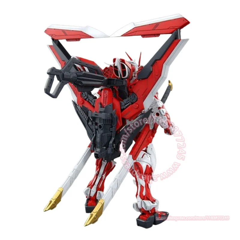 BANDAI MG Astray Cornice Rossa Figura Mobile Modello Assemblato Giocattolo Per Bambini Decorazione Da Tavolo Alla Moda Mano Regalo Di Compleanno 1/100