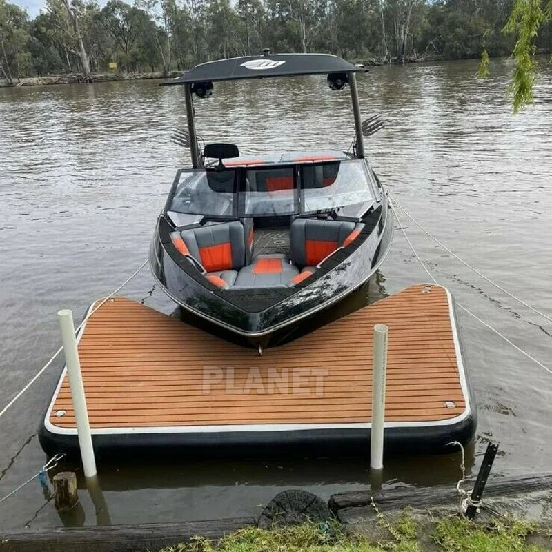 

Hot Sale Marine Inflatable Boat Dock Inflatable Floating Jetski Jet Ski Dock Mat