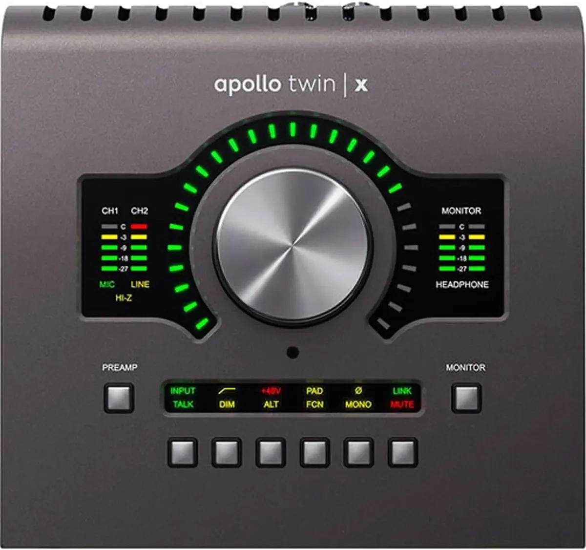 

Универсальный аудиоинтерфейс Apollo Twin X QUAD Thunderbolt 3, аудиоинтерфейс