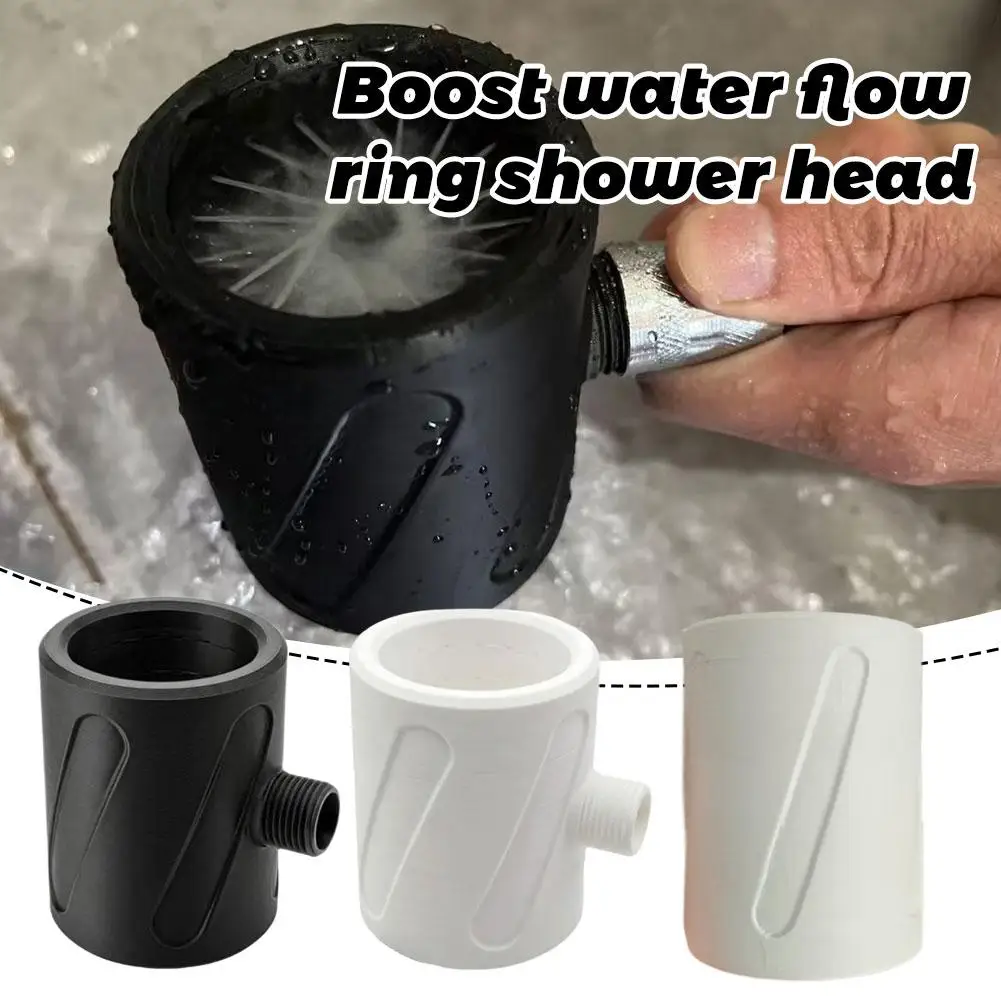 High Pressure Ring Shower Head for Men,High-quality Boost Large Flow Massage Spray Shower Accessory for Bathroom Daily Use