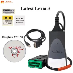 New PP2000 For Citroen&Peugeot Tools Lexia3 Diagbox V9.150 Diagnostic Tool Car Repair Automobiles Parts Accessories