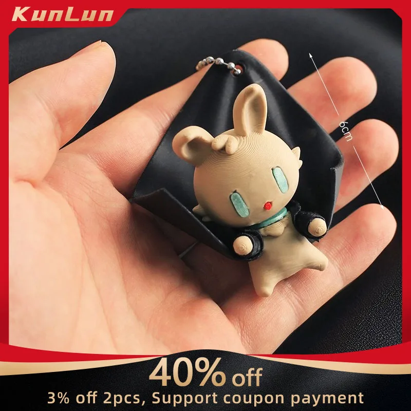 

Delta Force Chinese Game Peripherals Mini Chibi Figurine Amiya Rabbit Game Model Keychain Pendant Collectible Ornament Toy
