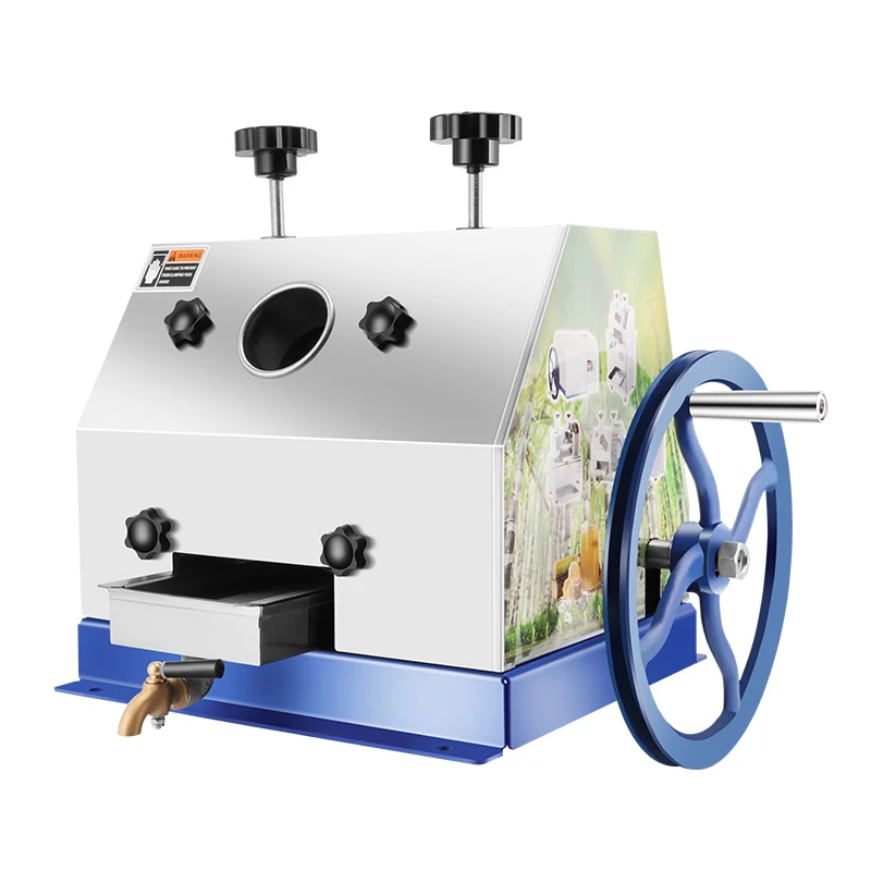 Manual Sugar Cane Juicer Machine Stainless Steel Sugar Cane Juicer Press  40-60KG/H