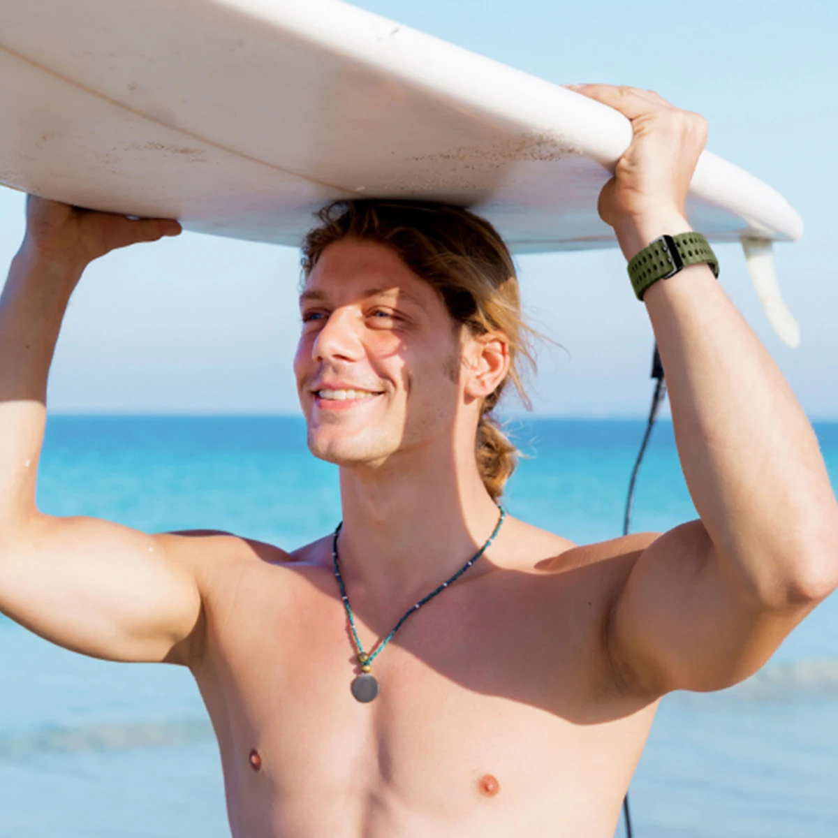 حزام نغمة لساعة Fitbit Versa 4/3 سوار المحيط البحري القابل للتنفس لساعة Versa 2/1 الذكية القابلة للتعديل #3