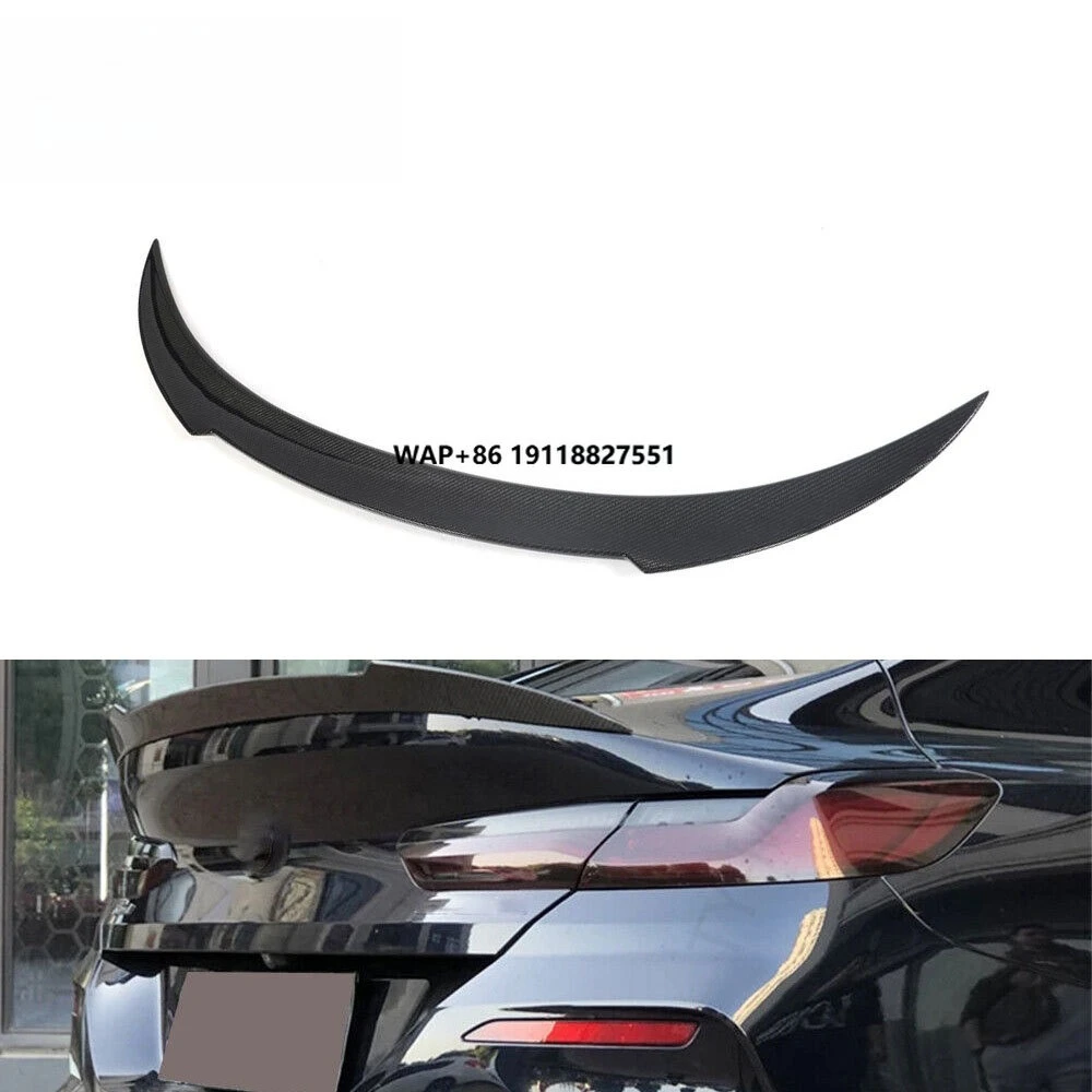 

For 8 Series G15 840i M8 Coupe Dry Carbon Fiber Rear Trunk Lip Spoiler Wing