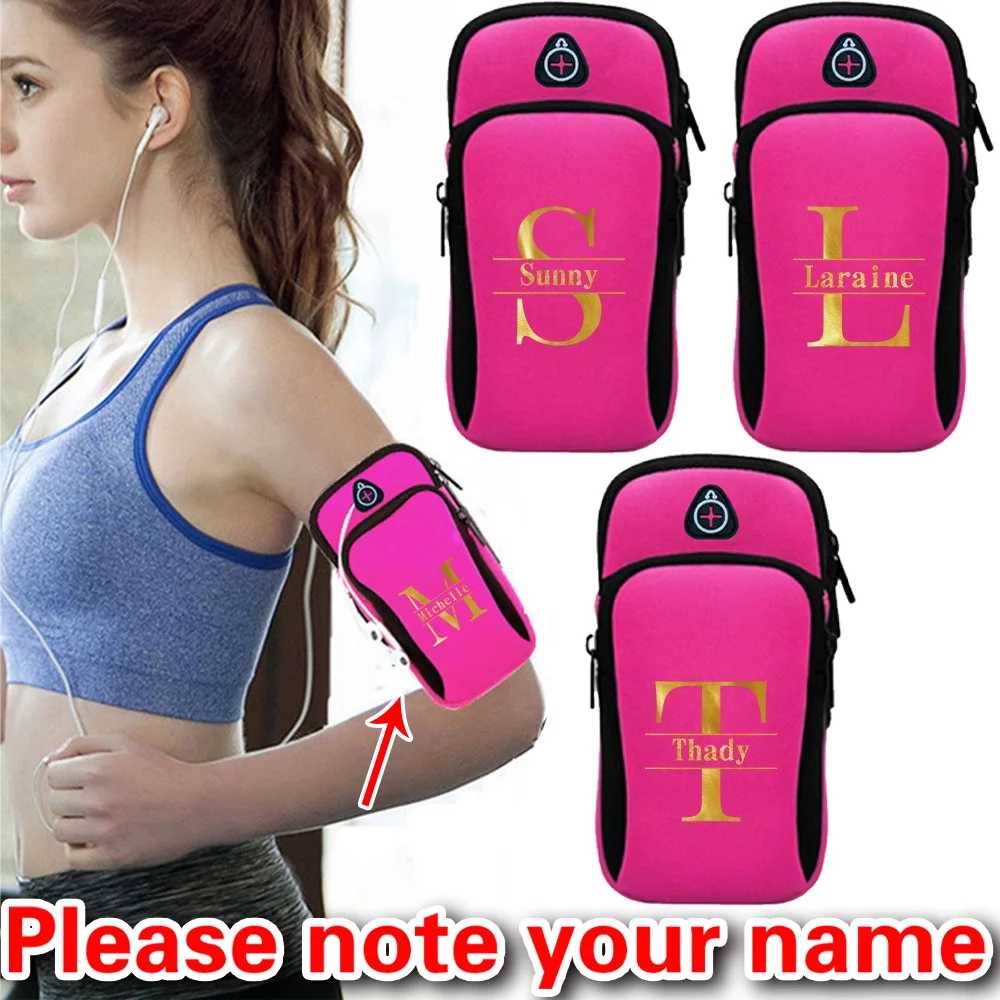 

Personalized Customized Fashion Printing Unisex Waterproof Gym Outdoor Sports Arm Mobile Phone Bag Running Accessories.