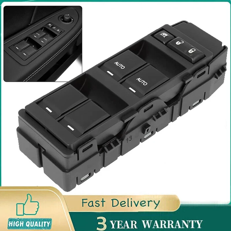 مفتاح نافذة السيارة 4602736AA 04602781AA لسيارة دودج أفنجر شاحن جيب جراند شيروكي كرايسلر 200 300 أسبن DWS1384 901450 #1