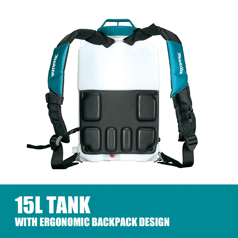 Imagem -03 - Makita Dus158z 18v Lxt 15l Mochila Pulverizador Pulverização Automática Máquina Desinfecção Pesticidas