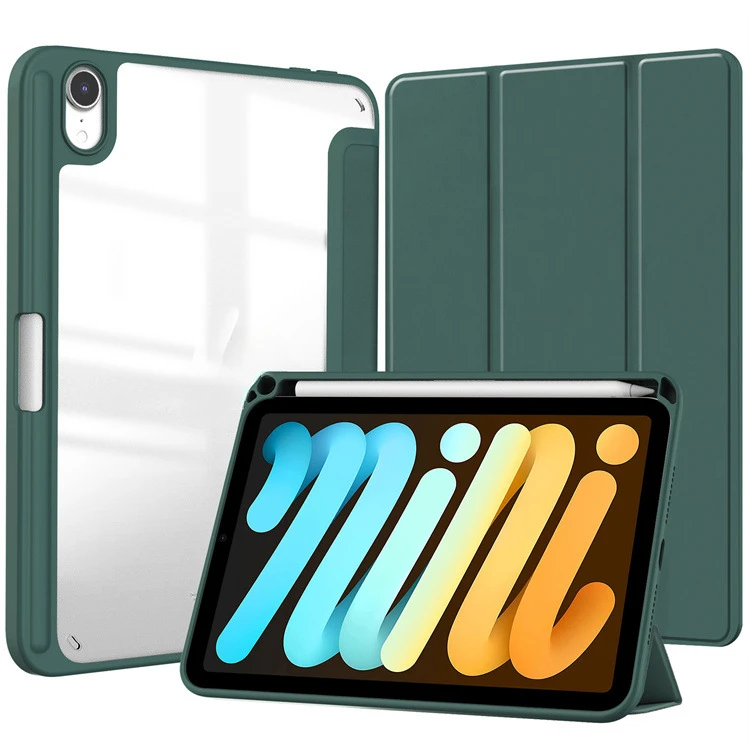 Für iPad mini7 2024 8.3 Dreifach Faltbare Acryl-Schutzhülle für Mini6 Air456pro11 Tablet – Detail 1