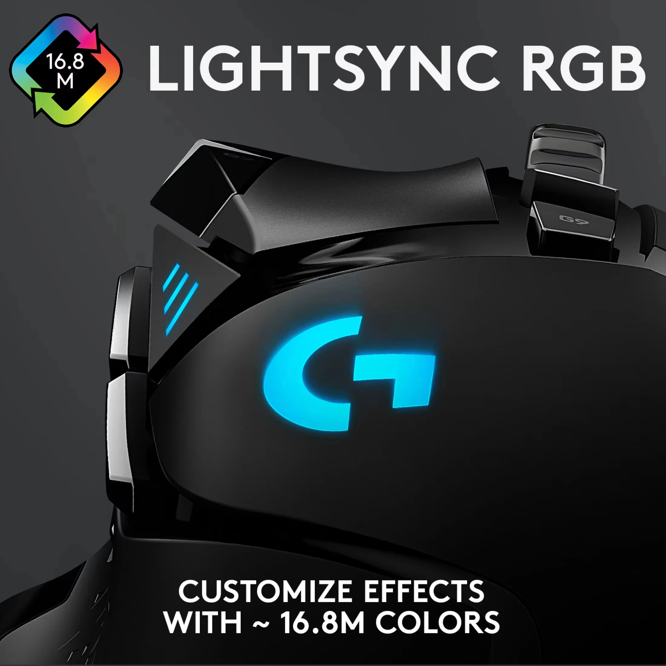 Original Logitech G502 HERO Wired Gaming Mouse 25600DPI Gaming Programming Mouse Adjustable Light Synchronizatio For Mouse Gamer