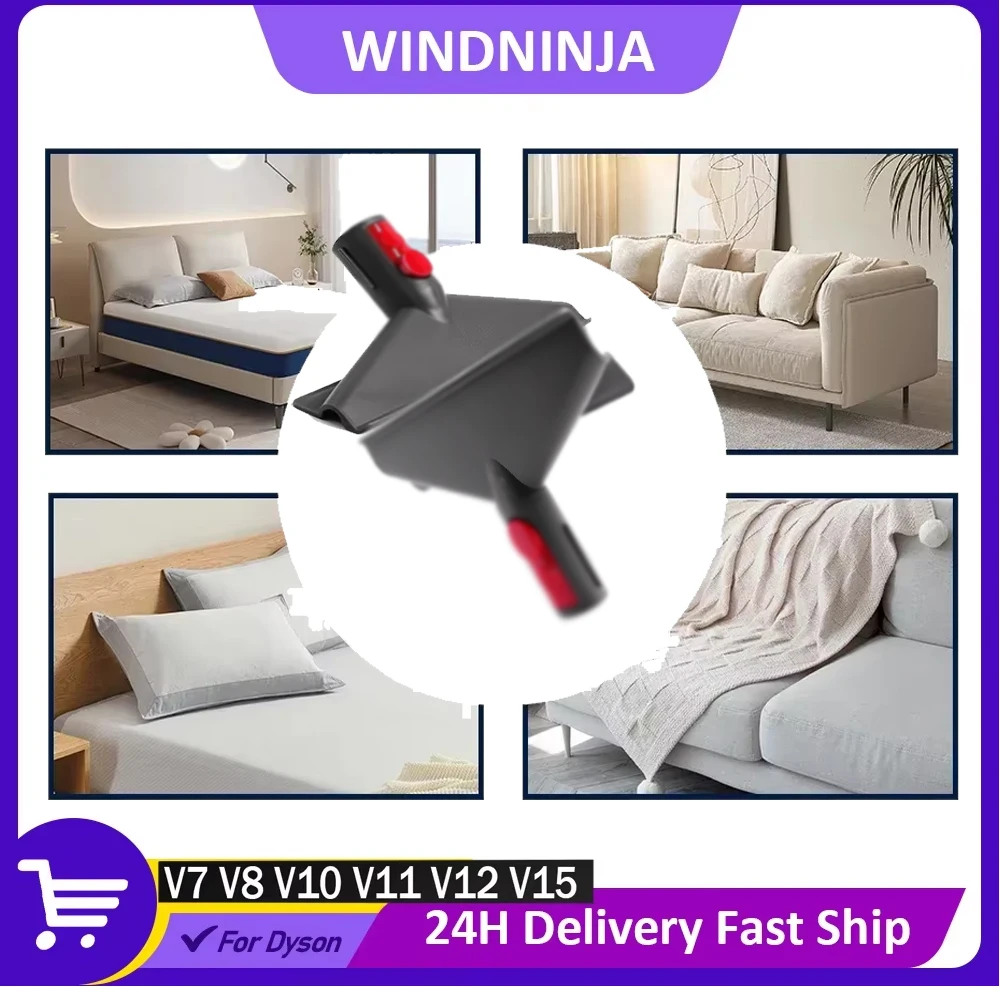 

Vacuum Cleaner Suction Head Wide Mouthed Mattress for Dyson V7 V8 V10 V11 V12 V15 Attachment Tools For Household Cleaning