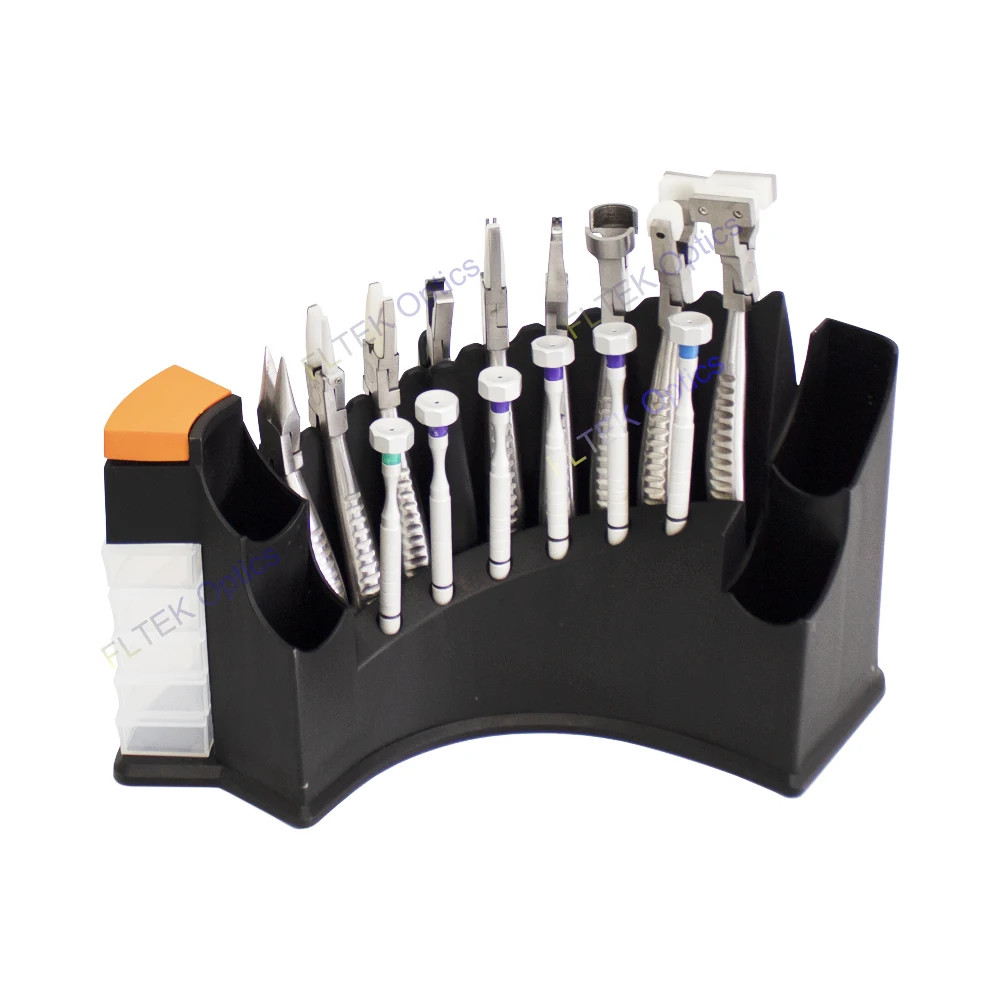 Shanghai Fltek Optical Tool Kit R-B017C 8Pcs Pliers + 6Pcs Screwdrivers Set for Eyeglass Repair view 4