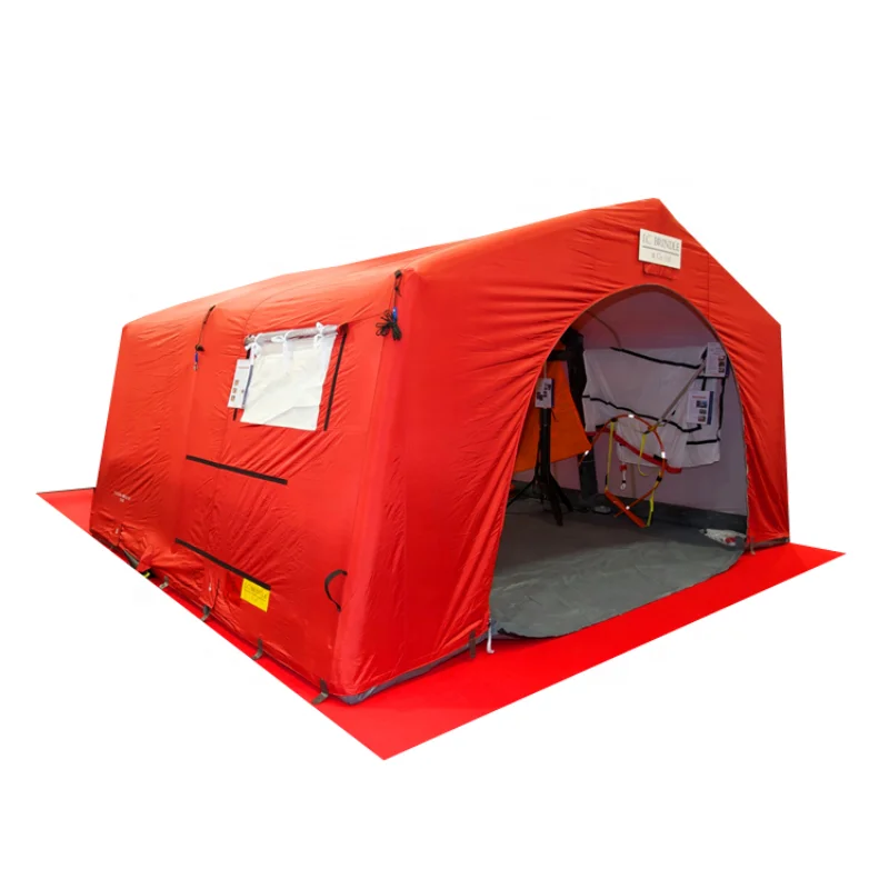 red cross inflatable emergency medical isolate tents relief tents