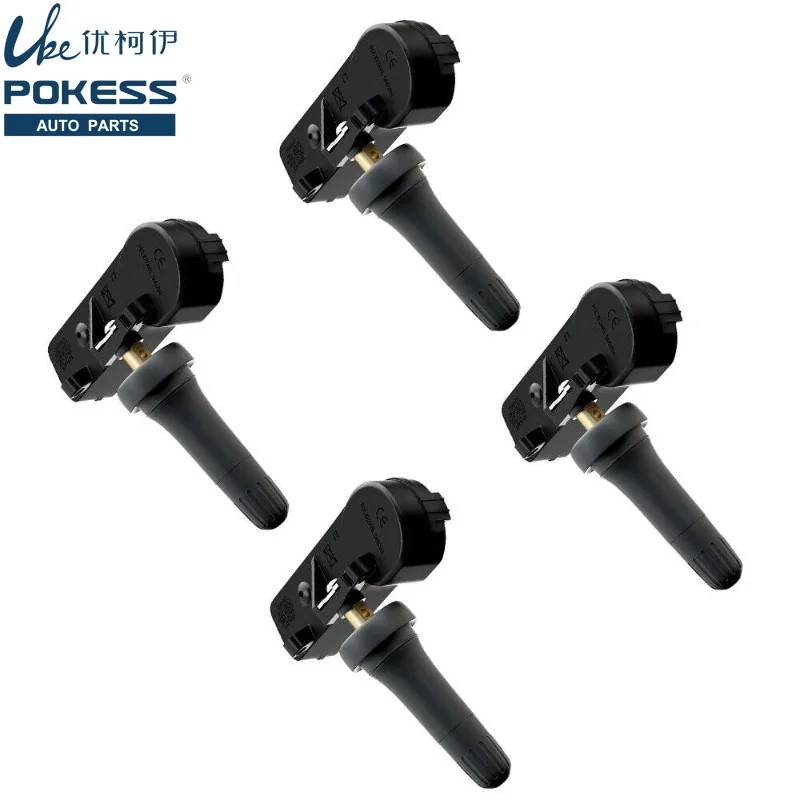 

6F2Z1A189A 4pcs Tire Pressure Sensor for Ford Mustang Ranger Fuxing Kuga Edge Explorer Lincoln MKZ MKX Mark LT 2005-2014