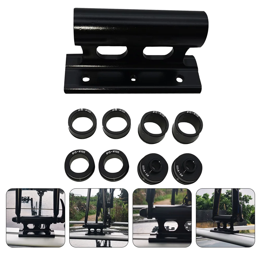 

1 Set Iron Quick Release Fork Mount Bike Block For Truck Van Trailer Practical Bicycle Carrier Rack Black Lightweight Strong