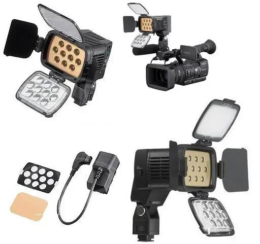 Hot selling Suitable for HVL-LBPB MC2000E/FS100 LED photography light fill light wedding light DV