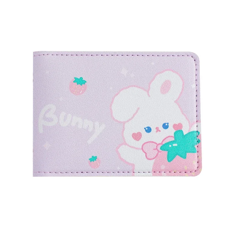 Korean Cartoon Cute Rabbit Driving License Protective Cover 2-in-1 Driving License Holster Girl Motor Vehicle Certificate