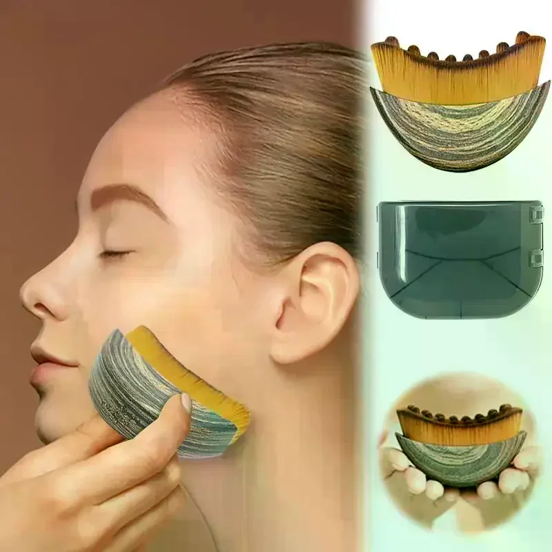 

Универсальная щетка для лимфатического контура лица: портативный инструмент для скульптурирования лица и ухода за шеей