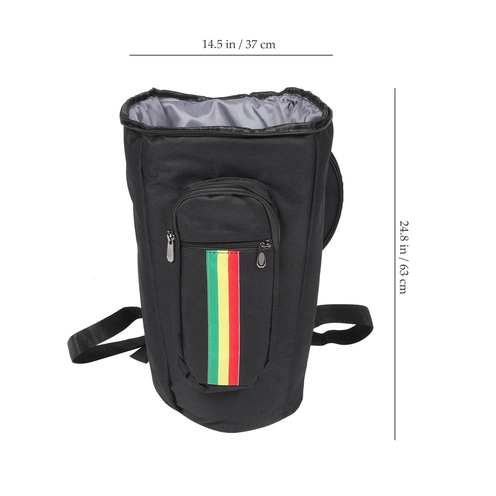 African Drum Case Highclass Material Fine Workmanship Portable Drum Storage Bag Musical Instrument Accessory Instrument Bag