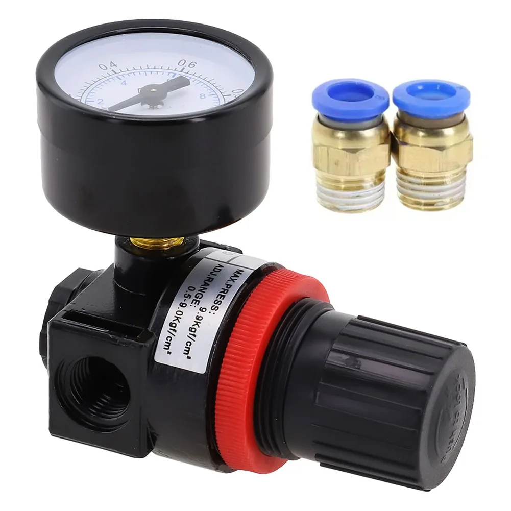 

About 73.8*40 Mm Air Pressure Regulator High-Strength Aluminum One-Handed Operation Plug-and-Play Installation