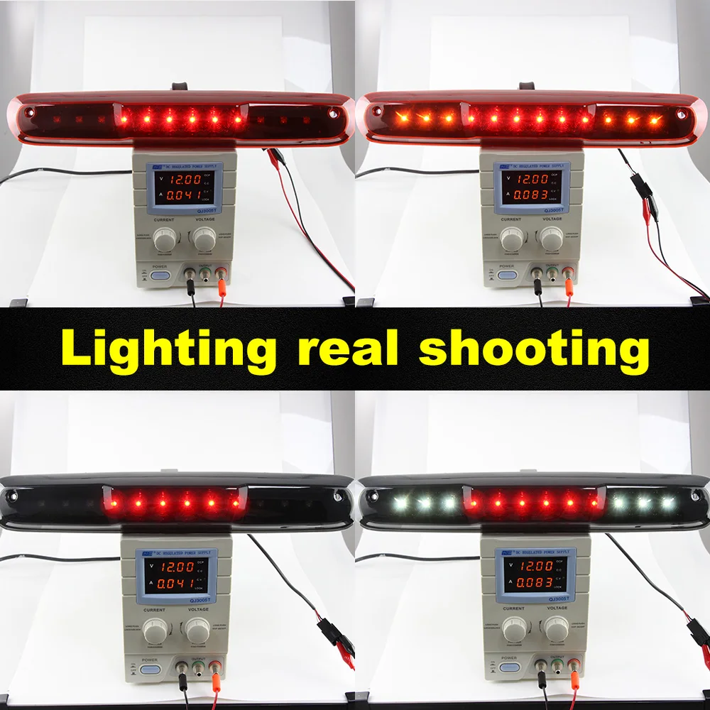 

1PC For Chevrolet Silverado GMC Sierra 1500 2500 3500 HD 2007-2013 LED Third Brake Light Rear Center High Mount Stop Lamp