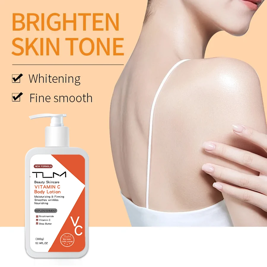 Full Body Skin Care Combo 320g YIGANERJING Sulfur Shower Gel Oil Control Clean 300g Vitamin C Body Lotion Brightening Skin view 6