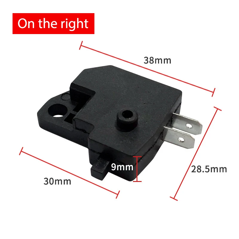 2PCS Universal Replacement Light Switch Front Left Right Hand Brake For ATV