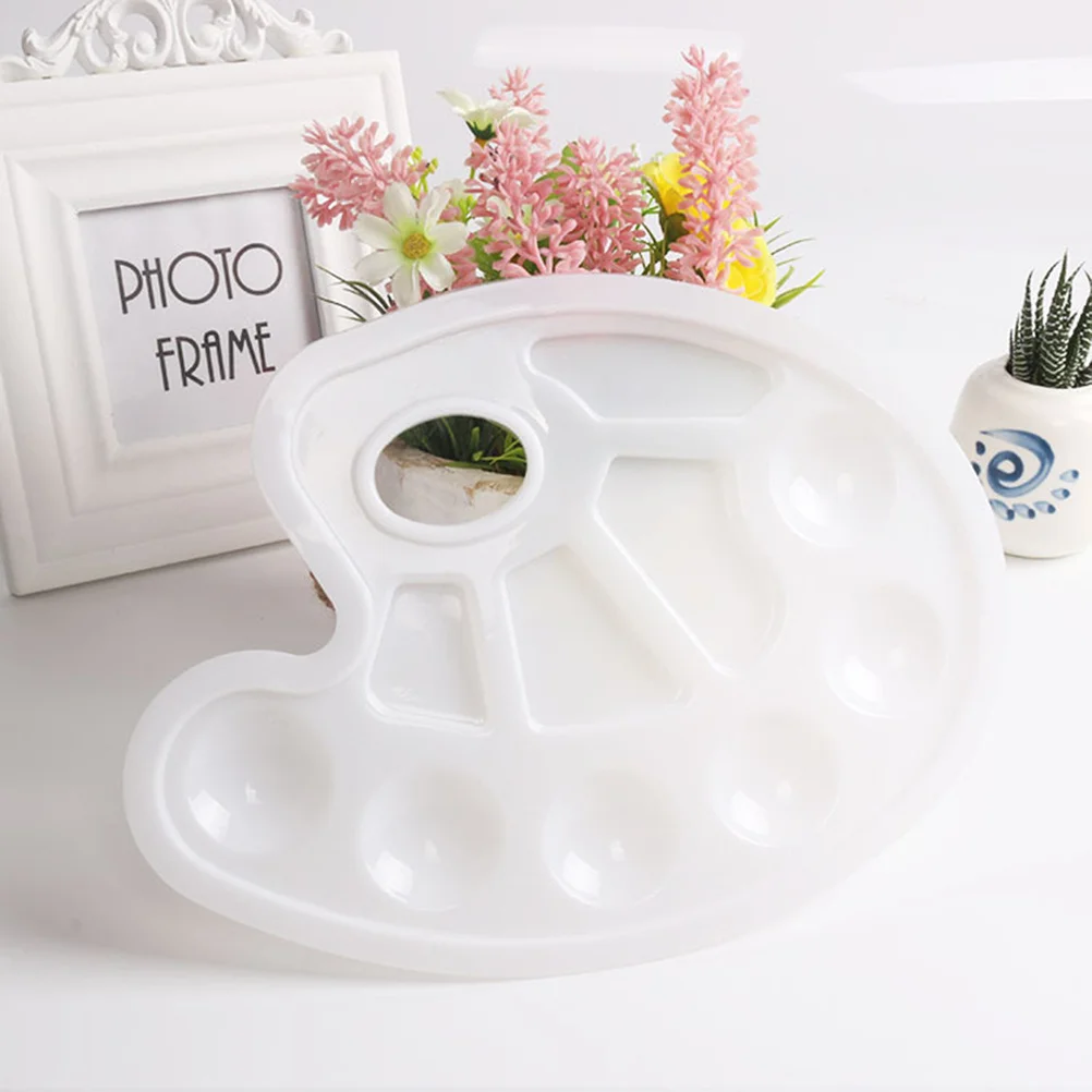 

2Pcs Painting Brush Set 10 Sizes Nylon Hair Ergonomic Grip Suitable for Oil Gouache Acrylic Watercolor Drawing Kit