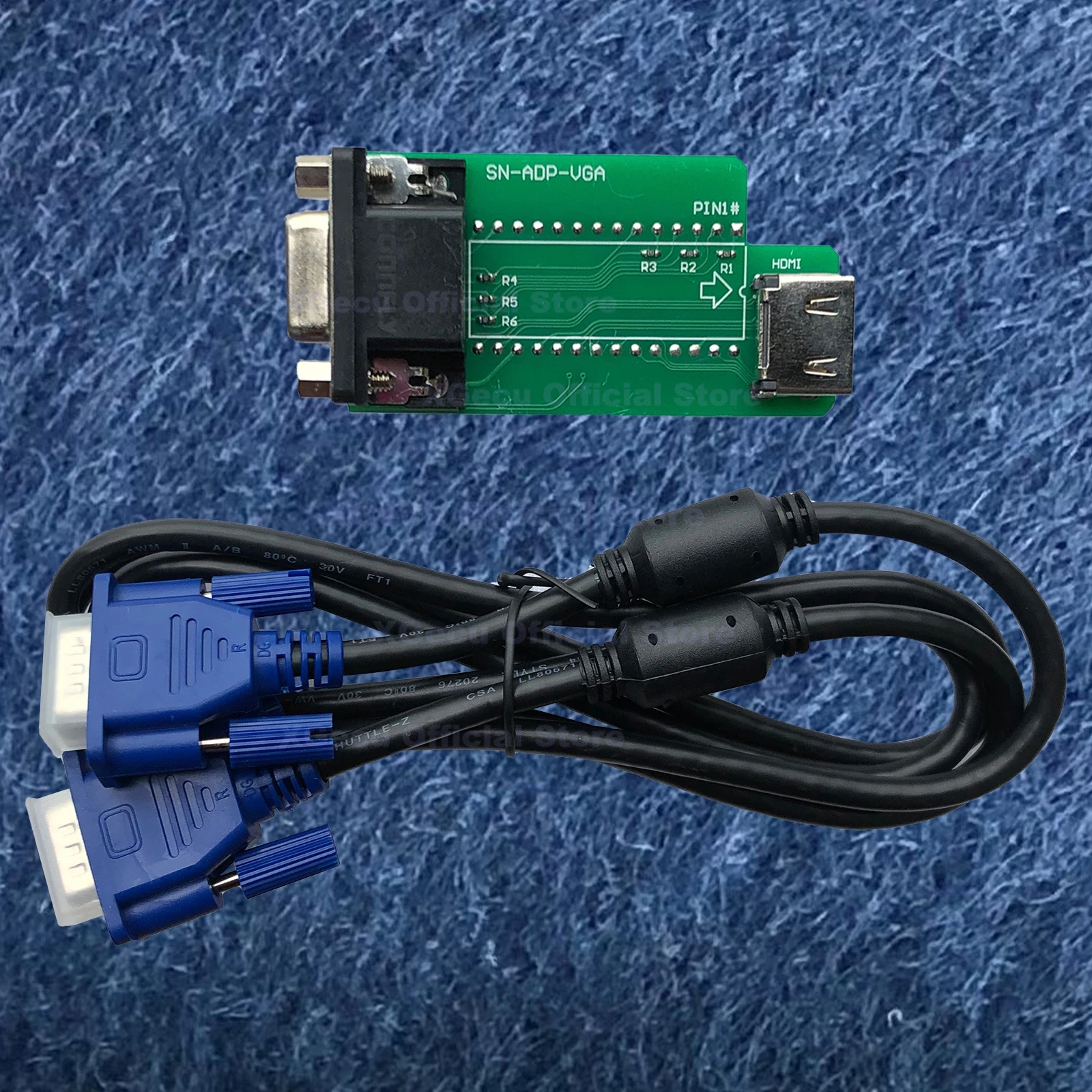 VGA adpter tylko dla programatora XGecu T56 obsługa interfejsu VGA kompatybilny z HDMI