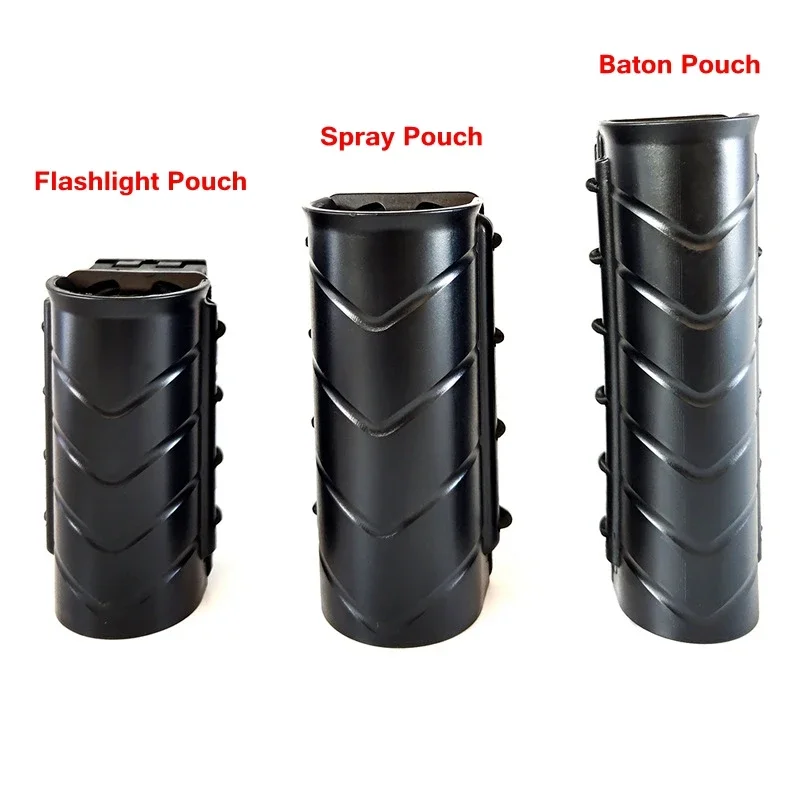 

Baton Bag Tactical 360-degree Rotating Flashlight Bag Outdoor Spray Bag Molle Clip Vest Duty Belt Retractable Holster