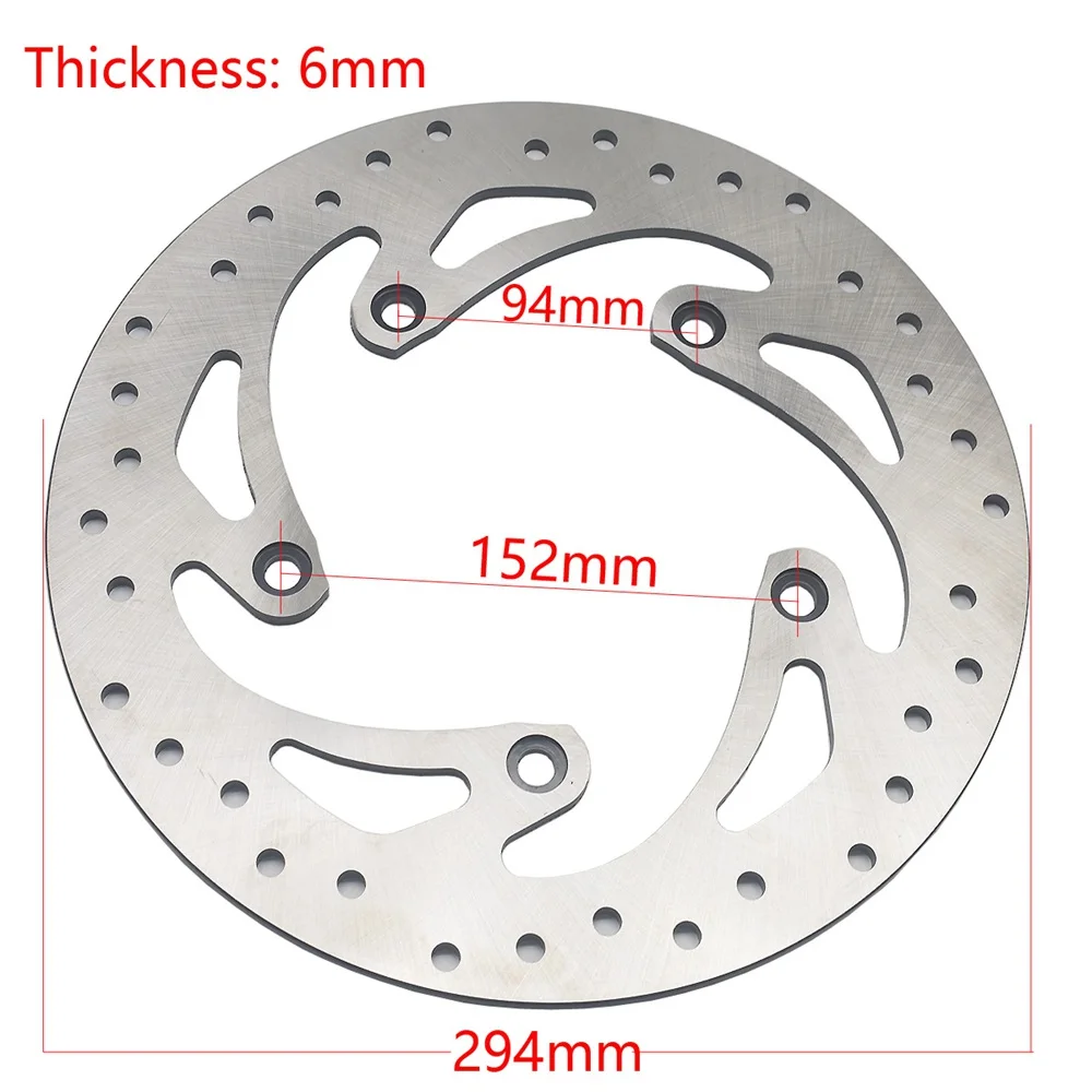294mm Motorcycle Rear Brake Disc Rotor For BMW K1200GT K44 K1200 GT 2006 2007 2008 K1300GT K 1300 GT SE / EE 2009 2010 2011