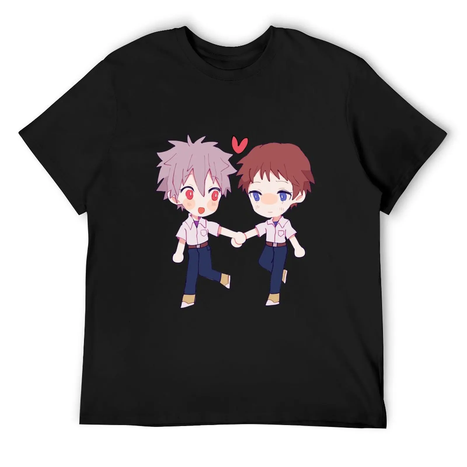 

kawoshin time T-Shirt blue archive graphic t shirts customizeds boys animal print oversized t shirt men