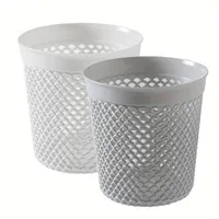 1PC Simple Style Makeup Brush Holder Desk Organizer Stationery Storage Box Pencil Pot Brush Storage Container Organizer Pen Case