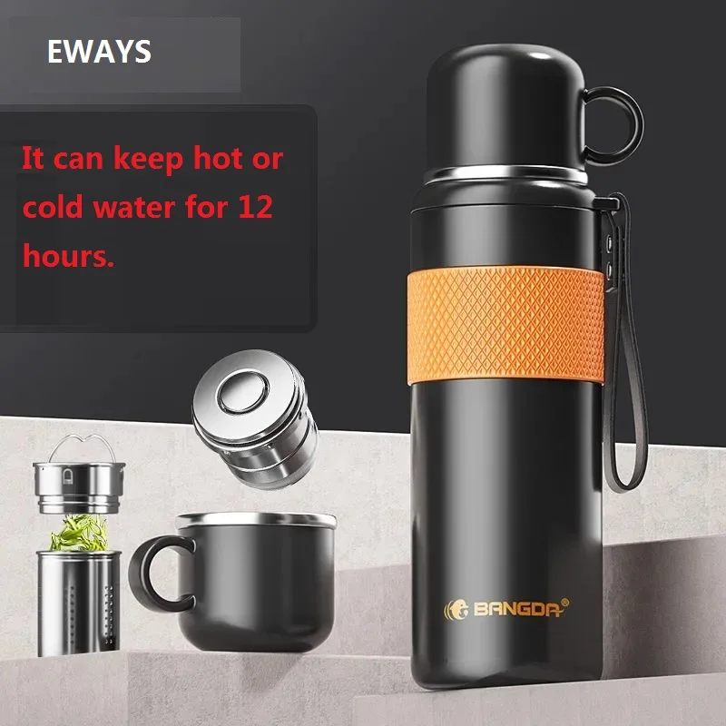 316 Stainless Steel  vacuum flasks & thermoses Bottle 750ML Outdoor Travel Coffee Mugs Thermal Vaccum Water Bottle Thermal Mug