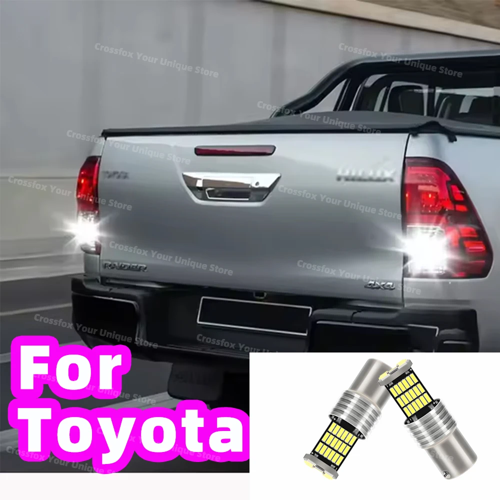 

2x Luz de Backup LED For Toyota Hilux Lampada, Bulb 12V Lights Acessorios 2004-2019 2010 2011 2012 2013 2014 2015 2016 2017 2018