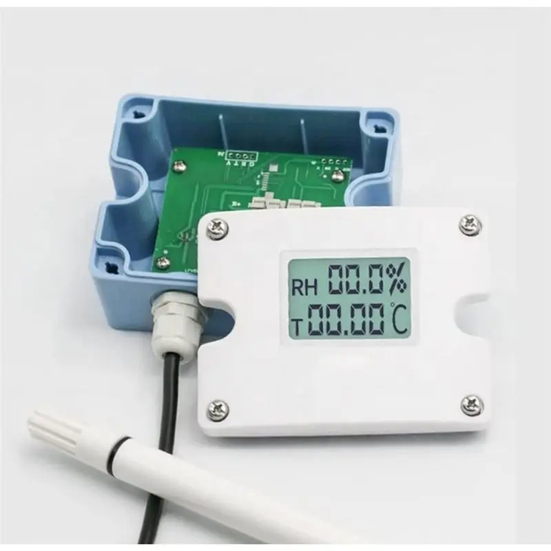 T24C Display Enabled Split-Type Temperature And Humidity Transmitter 4-20Ma-20-60℃ Sensor