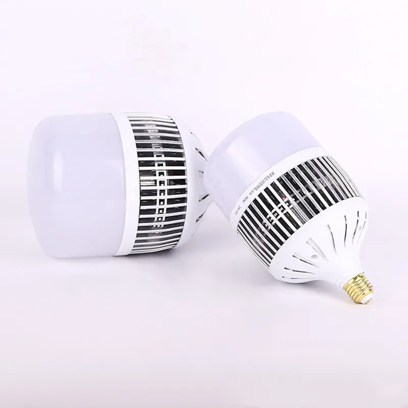 Pop High Power 50W 80W 100W 150W 200W LED Bulb Light E40 E27 LED Lamp High Bright LED For Warehouse Engineer Square