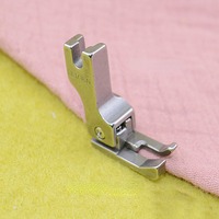 New Compensating Feet  Type For Knitt and Thin Materials Zipper Presser Feet Sewing Machine Left/Right Edge Guide Presser Foot