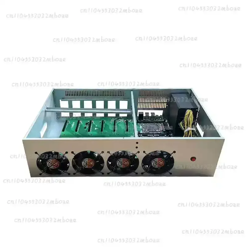 For X99 Motherboard Complete Kit LGA 2011-3 DDR4 RAM Power Supply Case 6 PCIE Graphics Slot Server Mining Mainboard Set