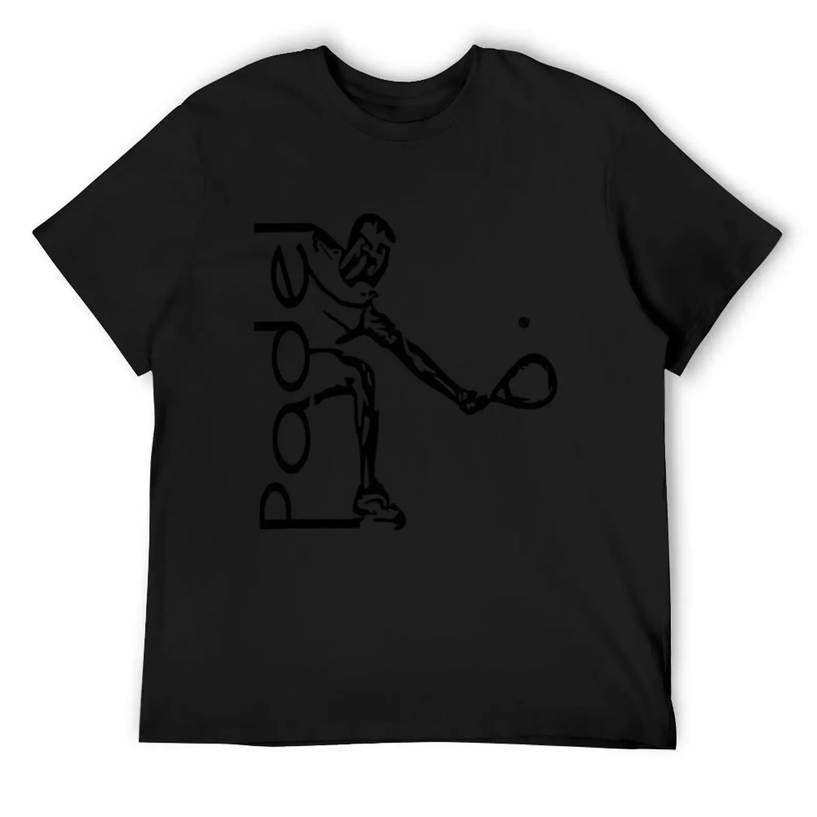 

Padel Tennis T-Shirt man t shirt hippie clothes oversized t shirt cotton t shirt men