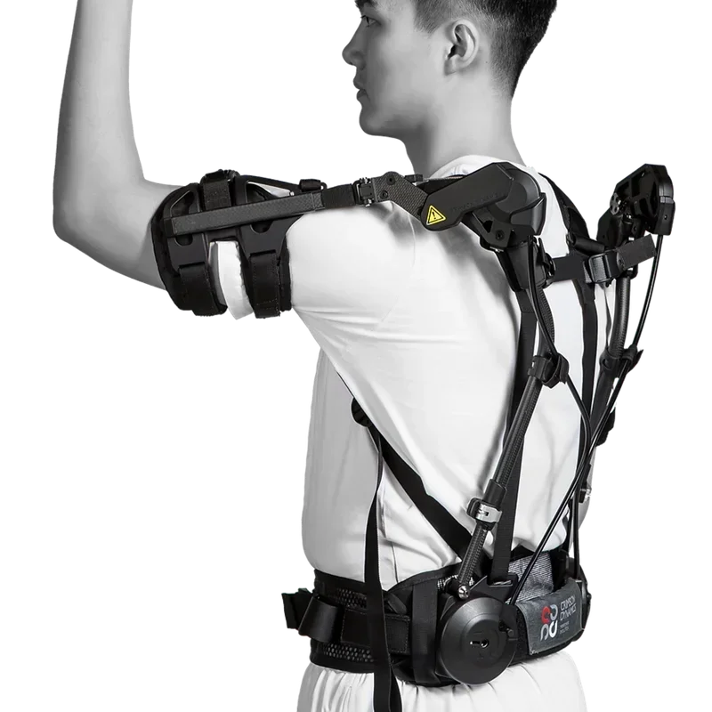 Walking Exoskeleton Robot Set Rehabilitation Construction Worker